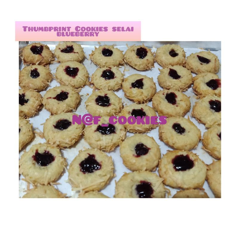 

Kue Kering Homemade Thumbprint Cookies