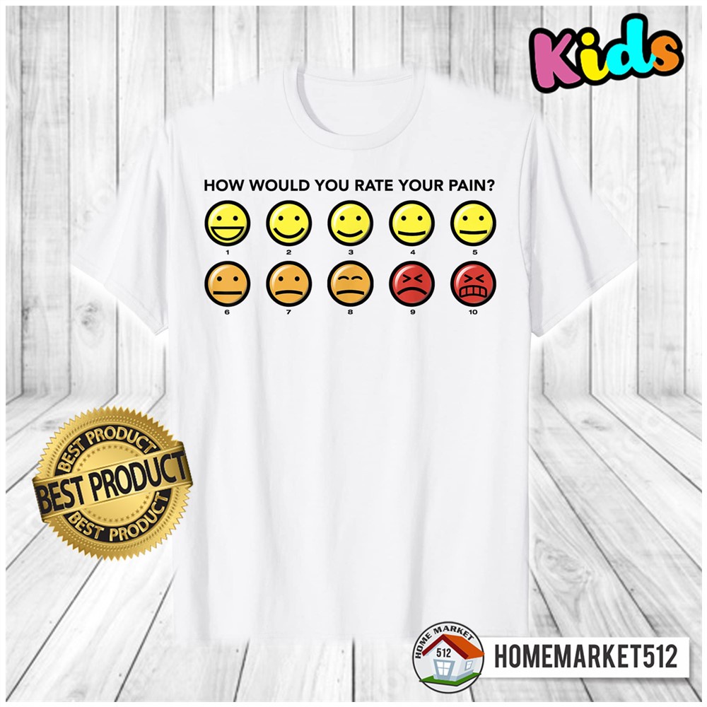 Kaos Anak Big Hero 6 Rate Your Pain Graphic T-Shirt Kaos Anak Laki-laki Dan Perempuan Premium SABLON ANTI RONTOK | HOMEMARKET512