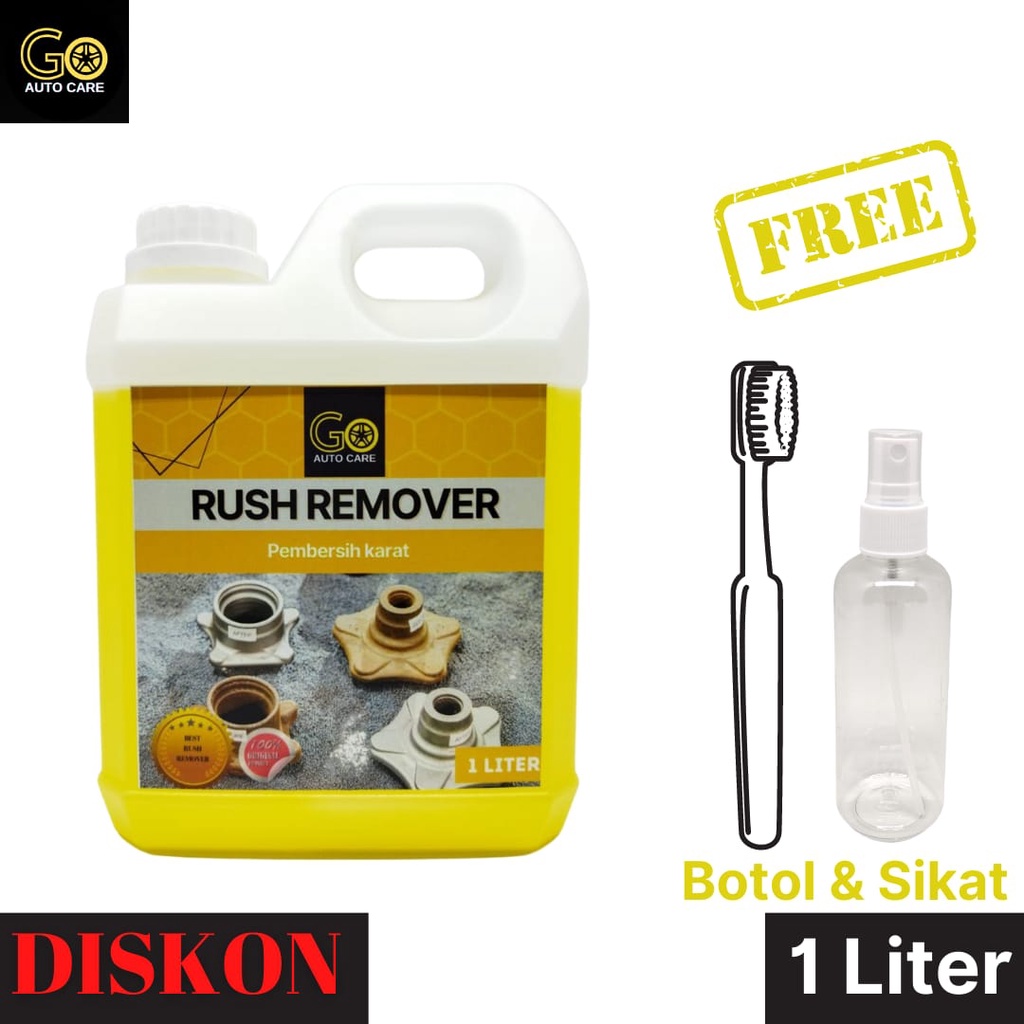 ( PROMO BESAR  ) CAIRAN PEMBERSIH KARAT BESI / PENGHILANG KARAT STAINLESS / PENGHILANG KARAT BESI