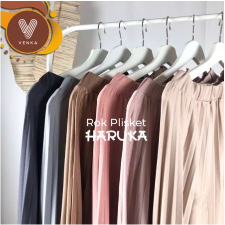JSTORY - Venka Rok Haruka Pleated Skirt - Celana Rok Plisket - Rok plisket Premium