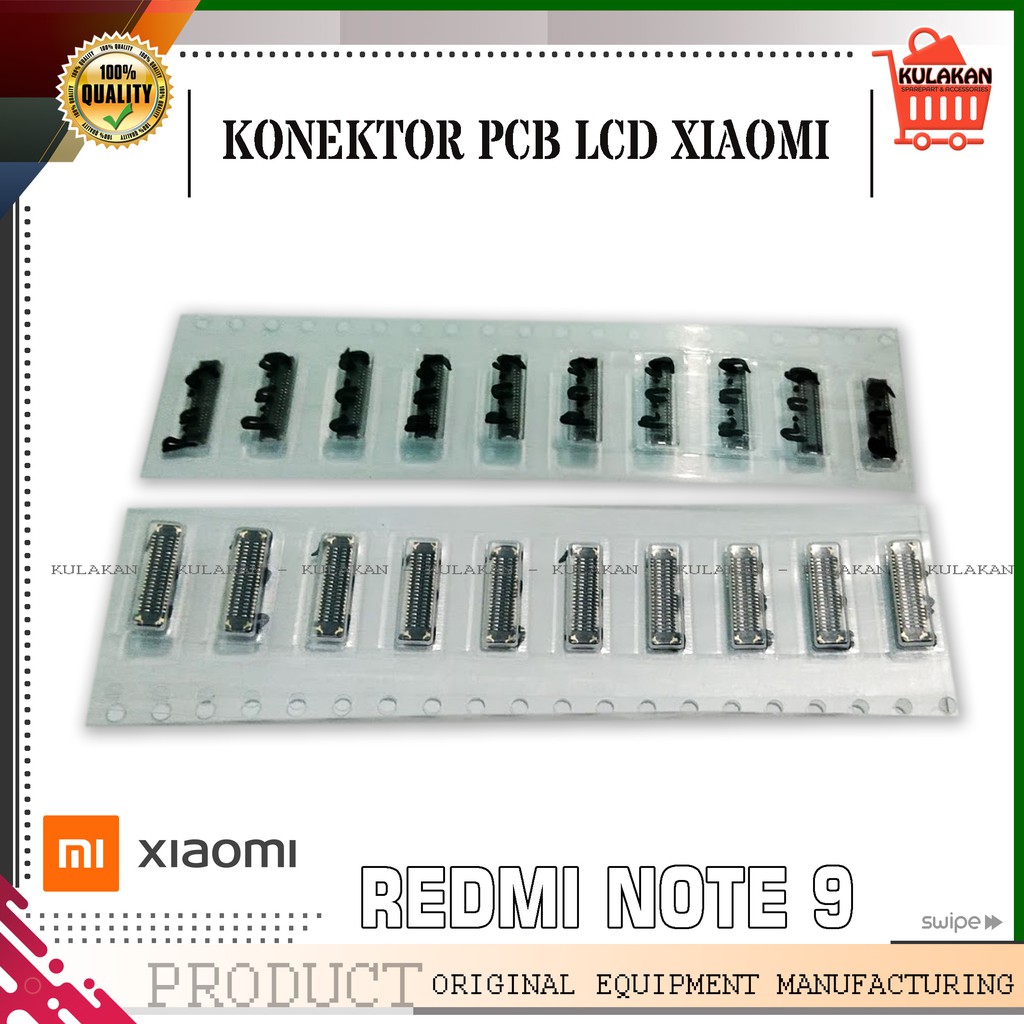 KONEKTOR SOKET LCD XIAOMI REDMI NOTE 9 FPC NEW