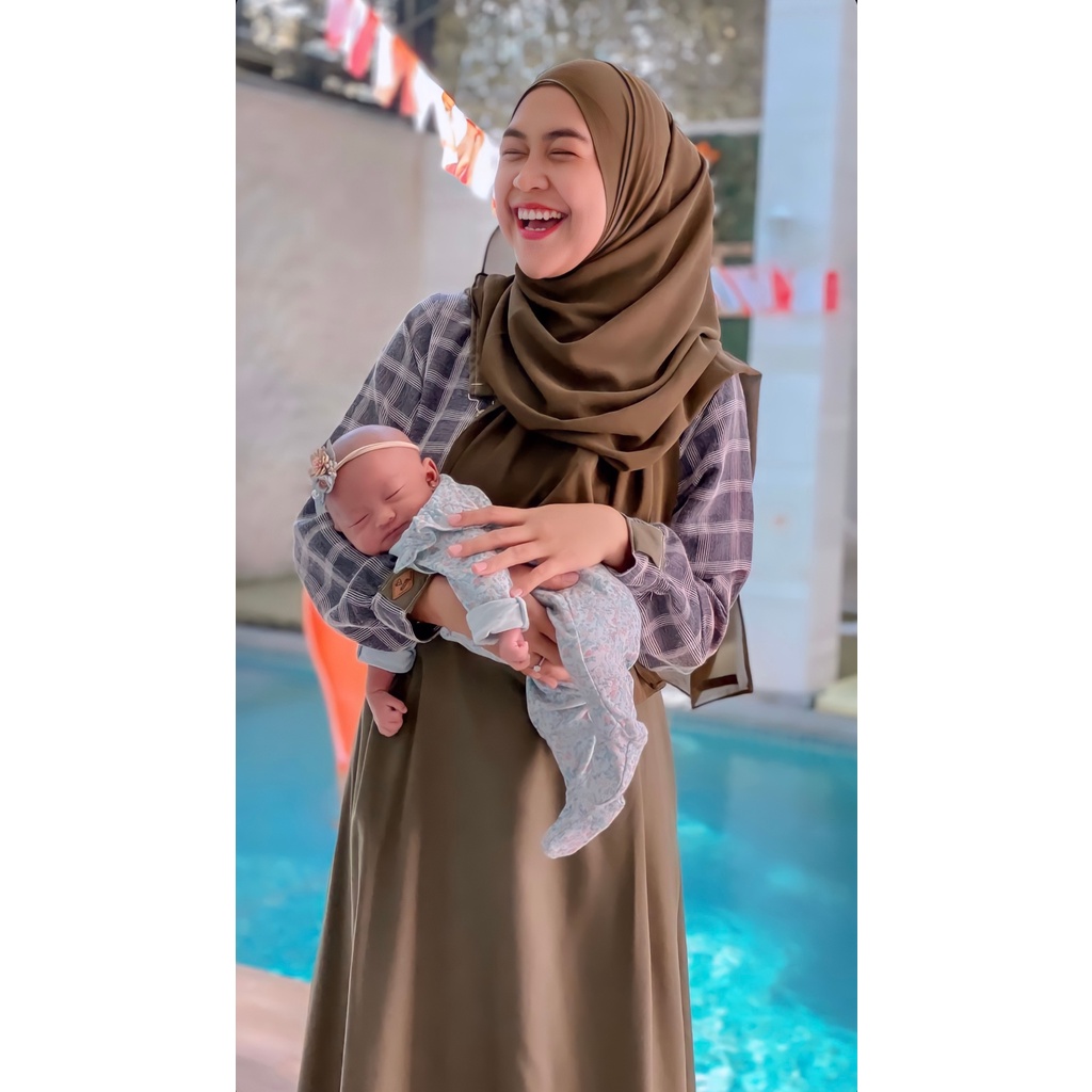 Ricis by Khayra - Retro Dress - Gamis Terbest Seller  Ria Ricis-6