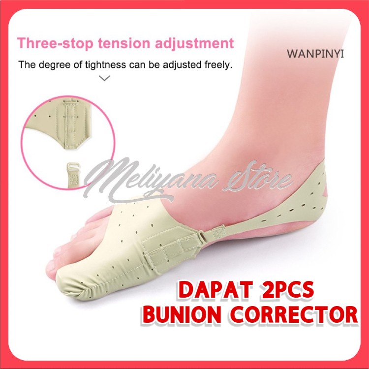 Alat Terapi Jempol Besar Bones Toe Separator Elastis Bunion Corrector