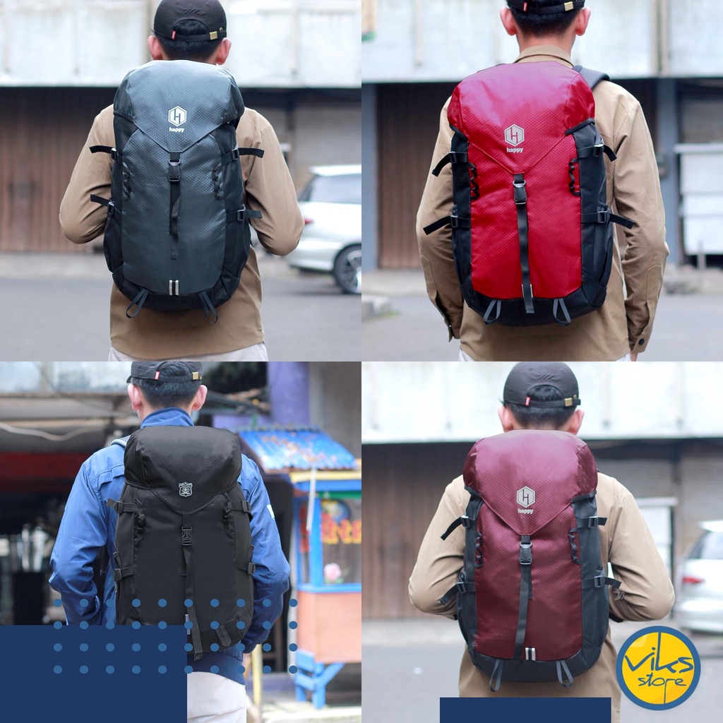 Tas Gunung Hiking Backpack Adventure Carrier 40L Semi Carrier - Tas Semi Keril Murah Original Kuat Ransel Traveling Backpacker