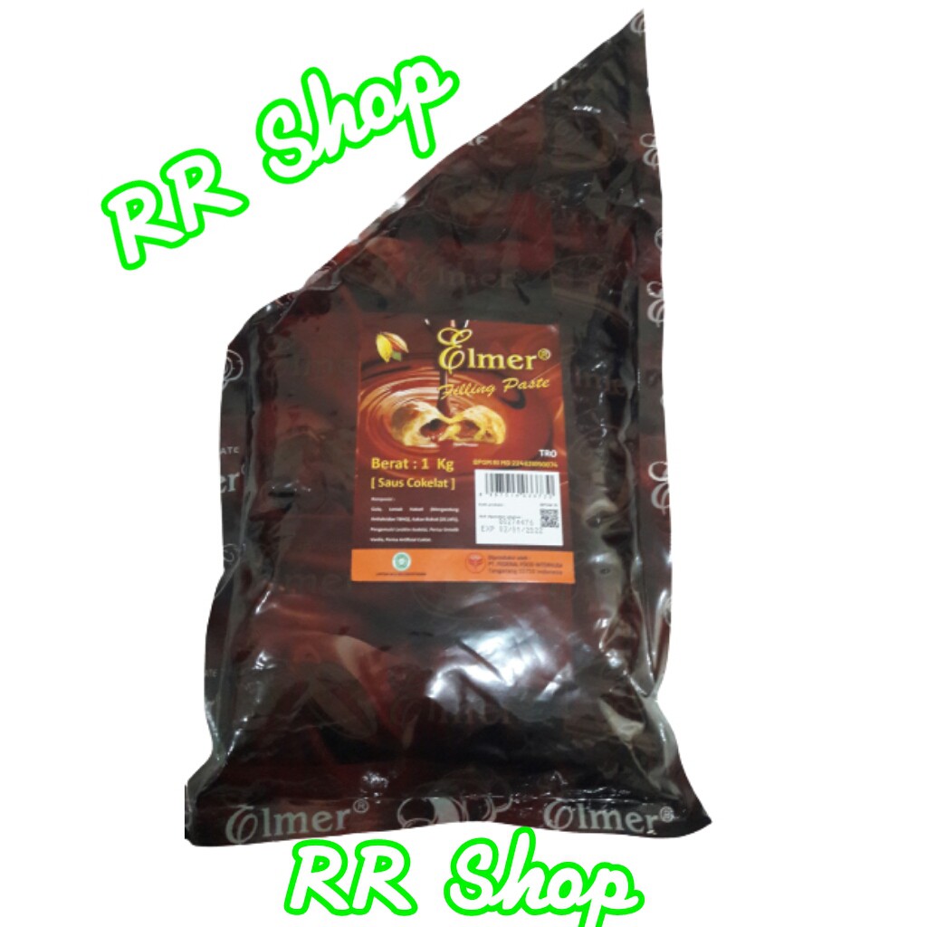 Elmer Filling Pasta Tropical 1 Kg -  Elmer Selai Coklat Tropical 1kg - Coklat pasta Elmer 1kg  -  pasta coklat elmer tropical 1kg