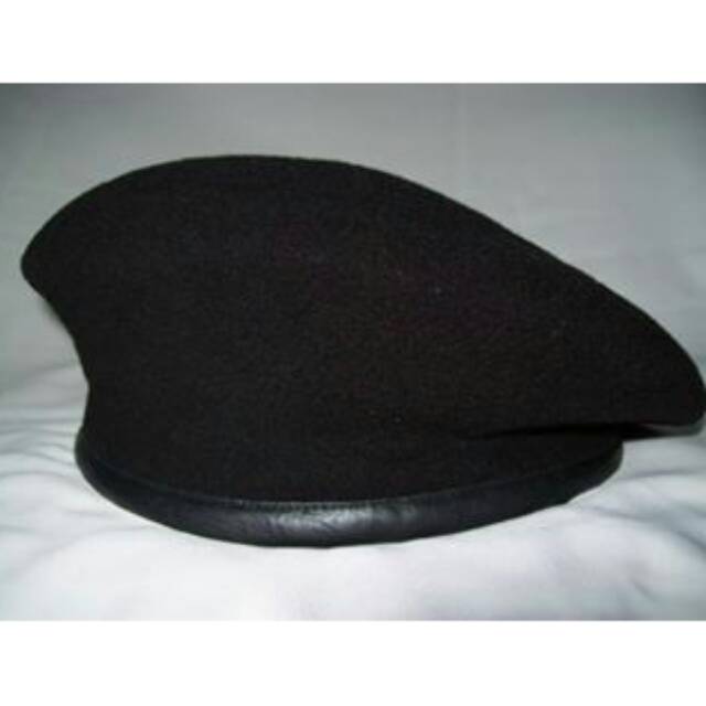 Topi Baret Cokelat Kehitaman Polisi Standart Polri, Baret Polisi, Kabaret Polisi