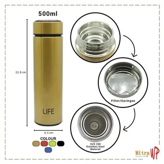 TERMOS AIR VACOOM FLASK CASUAL ELEGAN LIFE 3303