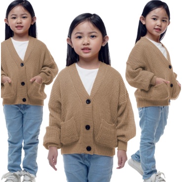 FX SHOP SWEATER CARDIGAN ANAK PEREMPUAN RAJUT / OLIVIA / CARDIGAN ZARA KIDS Anak Usia 2-10 Tahun