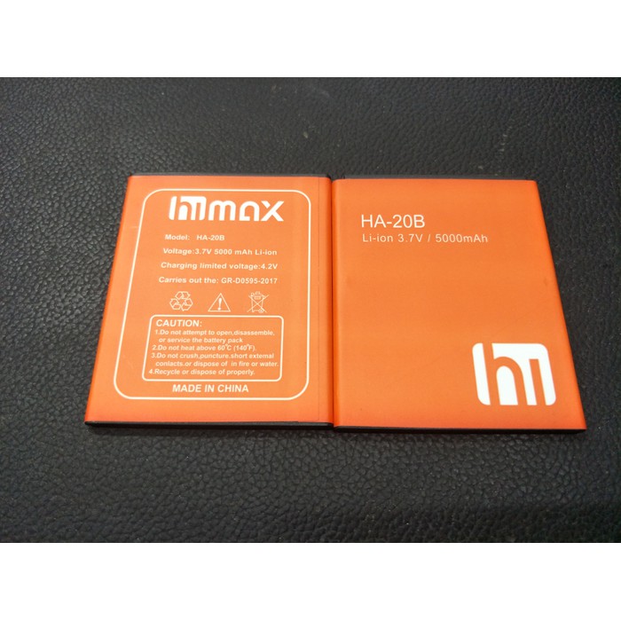 Baterai Battery Batere Double Power Himax HA-20B , Polymer Li / Hi-2