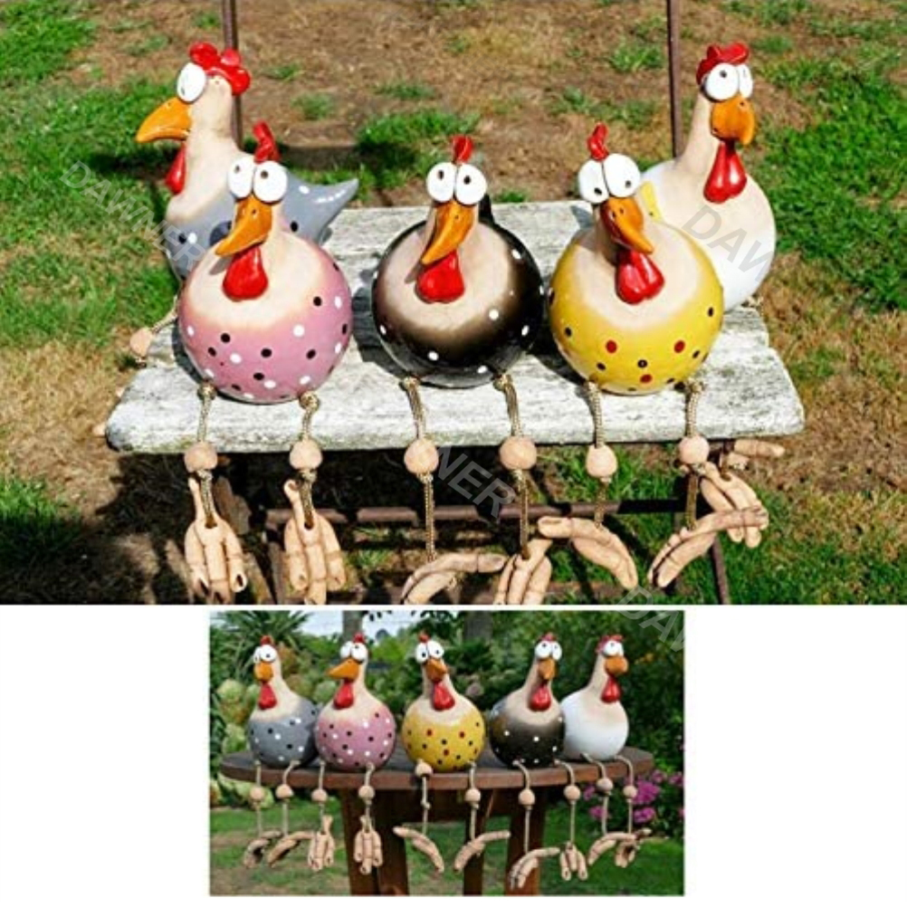 2021 Ornamen Bentuk Ayam Bahan Keramik Untuk Dekorasi Rumah