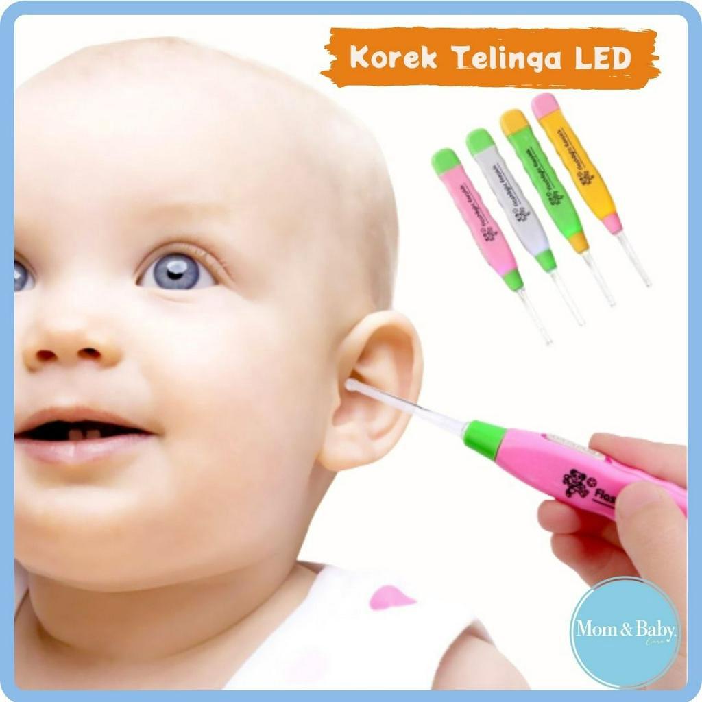 Pembersih Telinga LED bayi korek kuping Alat Nyala Lampu