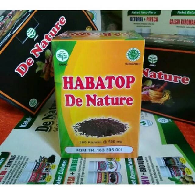 Kapsul Habatop Jumbo De Nature Indonesia
