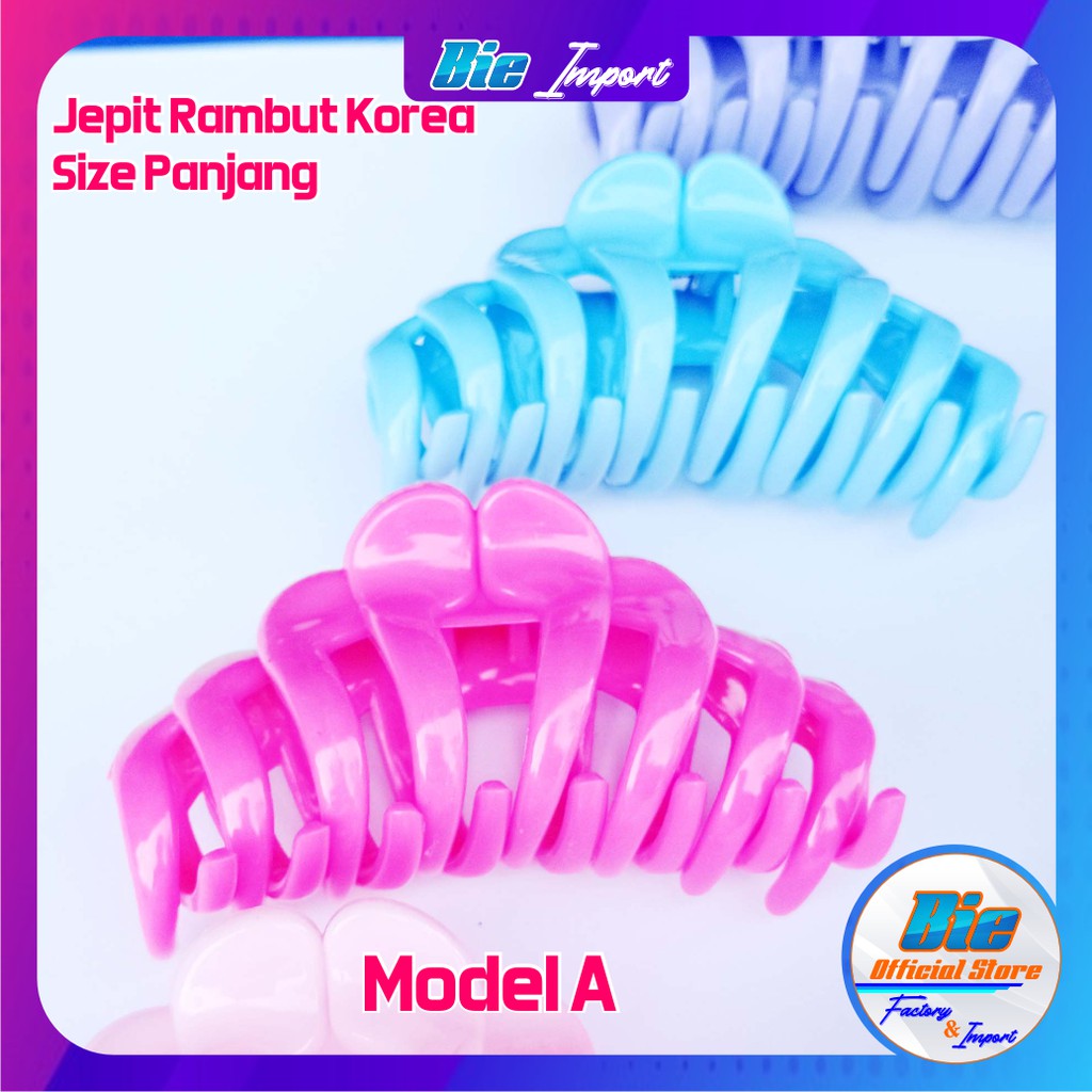 Jepit Rambut Korea Size Besar Impor Best Seller