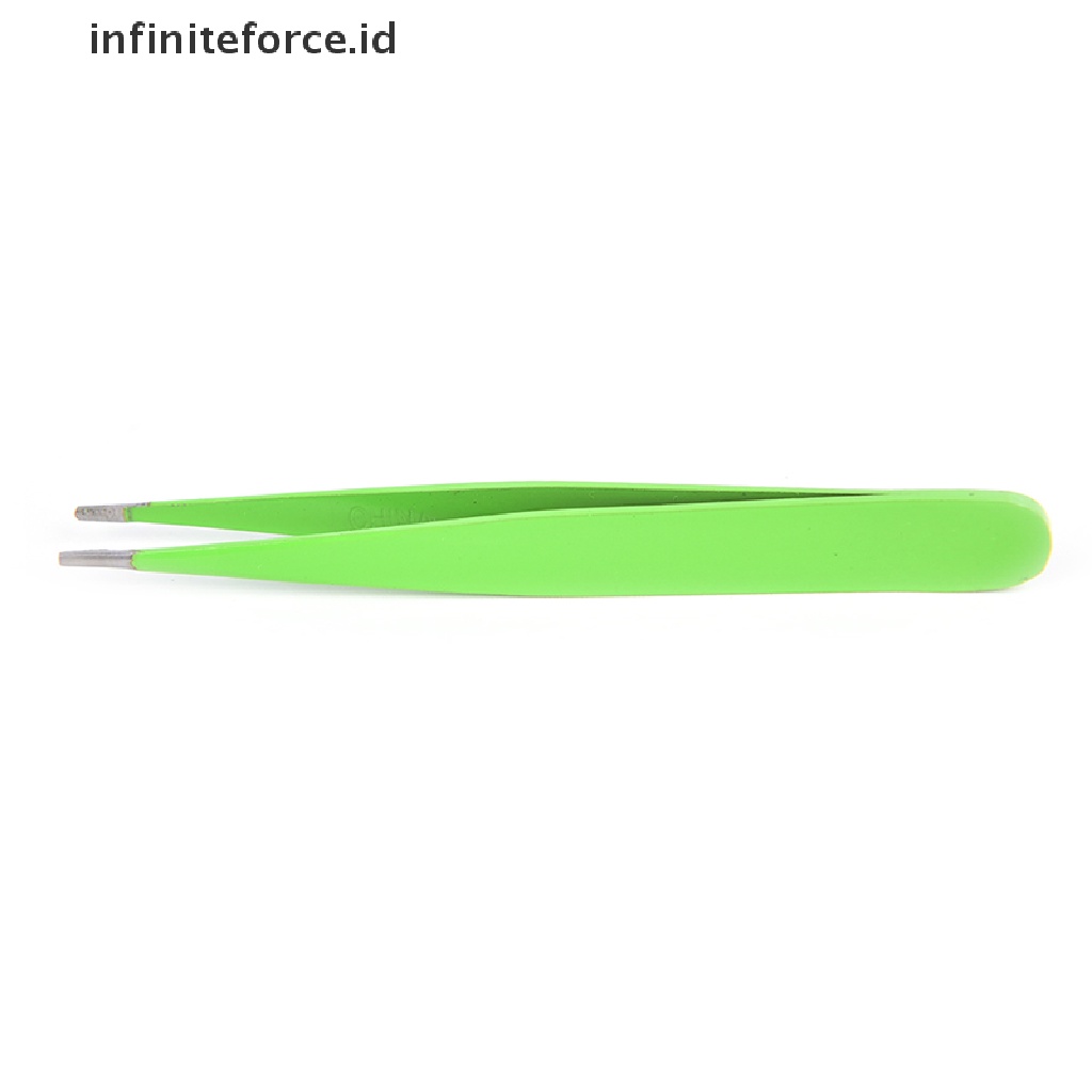 Infiniteforce.id 2pcs / Set Pinset Alis Warna Hijau Untuk Makeup / Kosmetik Wanita