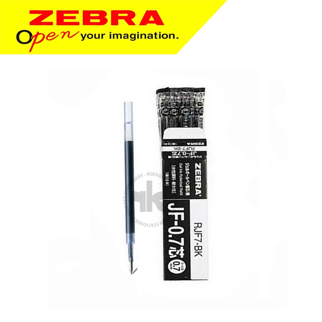 

Zebra Refill Ballpen Gel 0.7mm Sarasa Clip RJF7 (Sarasa Clip) Tinta Isi Ulang Ballpen Pulpen Pena