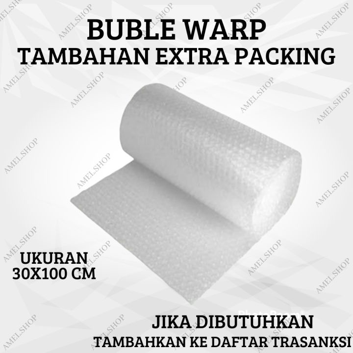 BUBLE WARP EXTRA TAMBAHAN PACKING