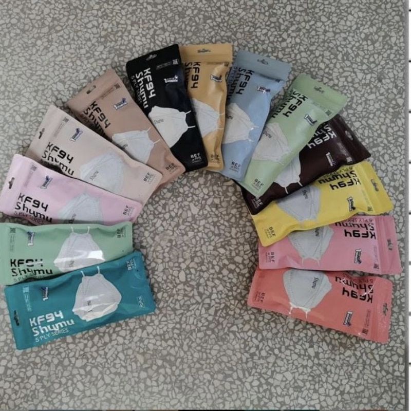 Masker Shumu KF94 5 ply dan Individual pack