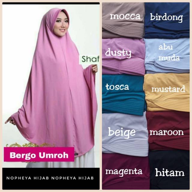 JILBAB JUMBO BERGO UMROH