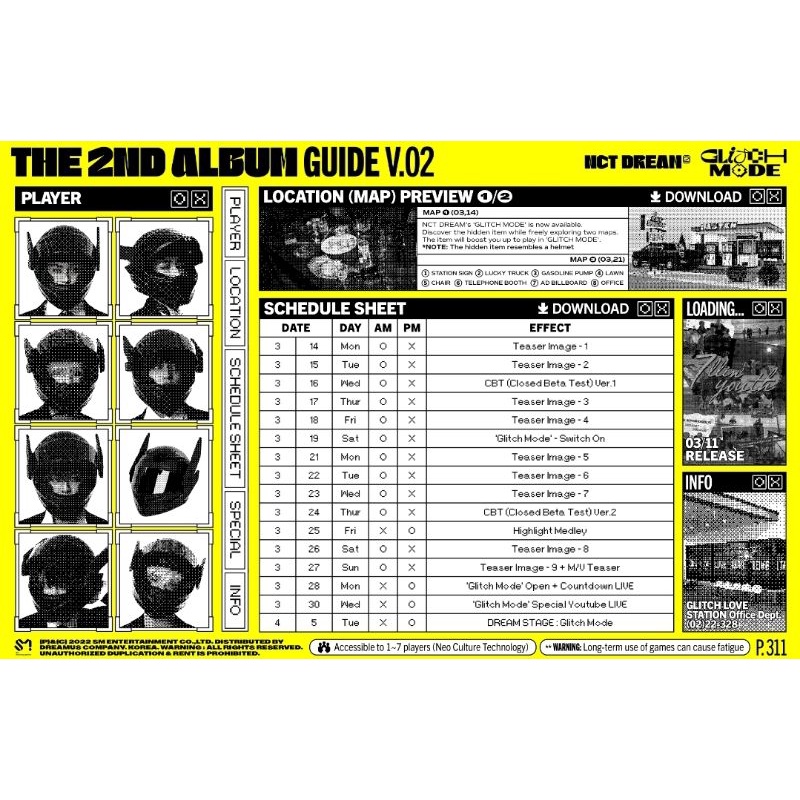 OPEN PO NCT DREAM GLITCH MODE - SM STORE DAN ALADIN