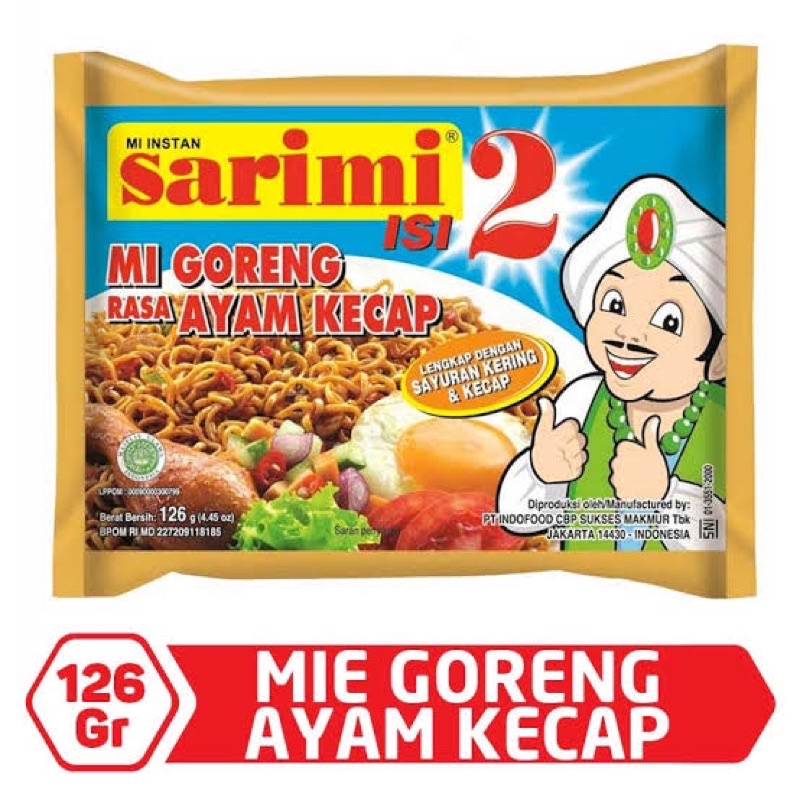 

Sarimi Duo Goreng Ayam Kecap isi2 kartonan