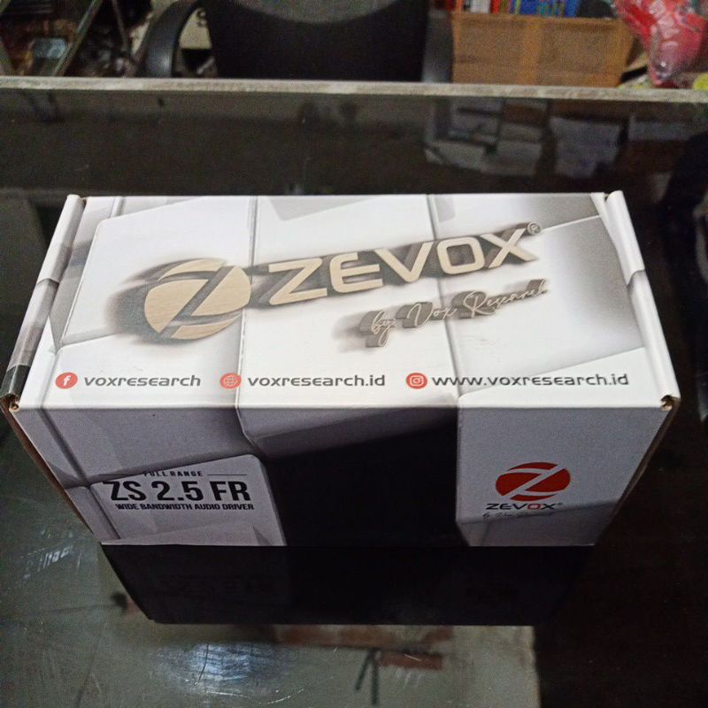 Fullrange speaker ZEVOX by VOX Research FR 2.5 KV 3" inch