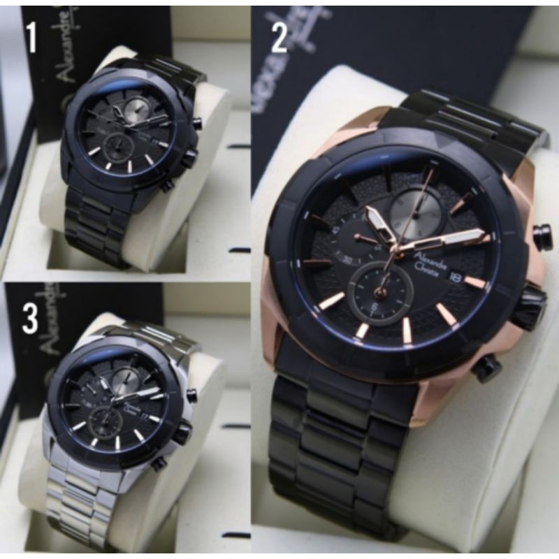 Jam Tangan Pria Alexandre Christie 6596 AC 6596 AC6596