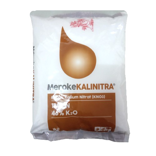 Pupuk Meroke KALINITRA Kalium Nitrat KNO3 Putih – 1 Kg
