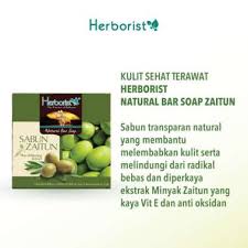 Herborist Natural Bar Soap Sere / Beras Putih / Beras Merah / Beras Hitam / Zaitun / Frangipani