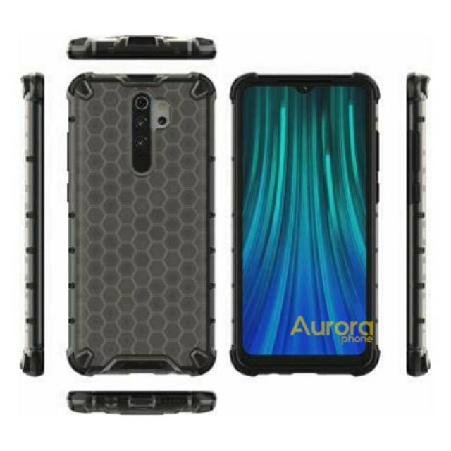 Oppo A9 2020 / A5 2020 Soft Case Honeycomb TPU Hybrid Full Protection Casing Motif