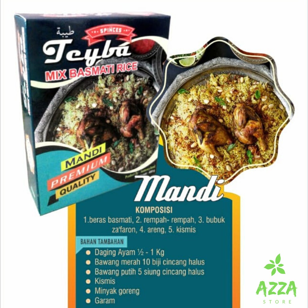 Teyba Beras Basmati Kebuli Biryani Nasi Mandi Bukhori 500 gram