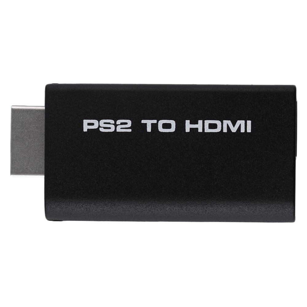 Video Konverter PS2 ke HDMI dengan 3.5mm Port - OMGA0FBK Black