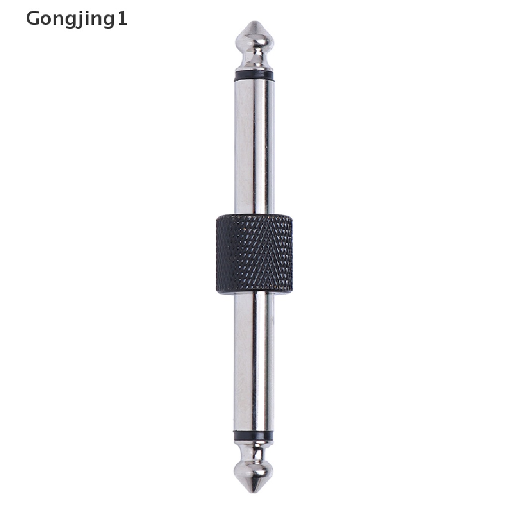 Gongjing1 Kabel Adapter Konektor pedal Efek Gitar Elektrik 6.35mm