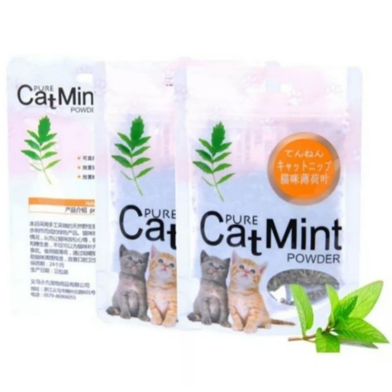 Snack Kucing &quot;CATMINT&quot; Catnip Natural Organik