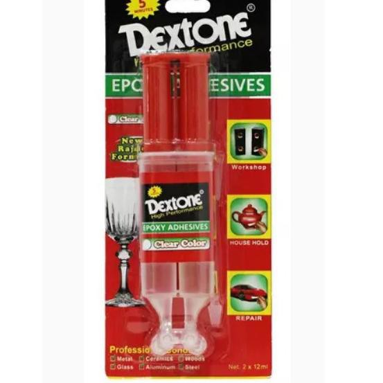 

DEXTONE LEM EPOXY RAPID CLEAR BENING 5 MENIT SUNTIK 24ML SUNTIKAN (ART. 896)
