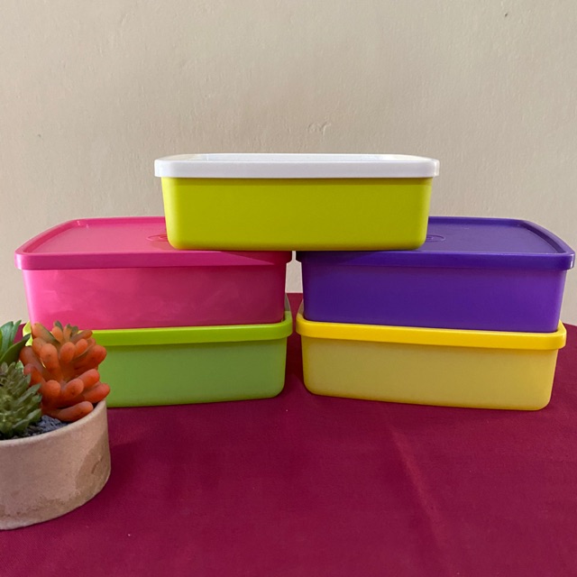 Large square away tupperware harga satuan