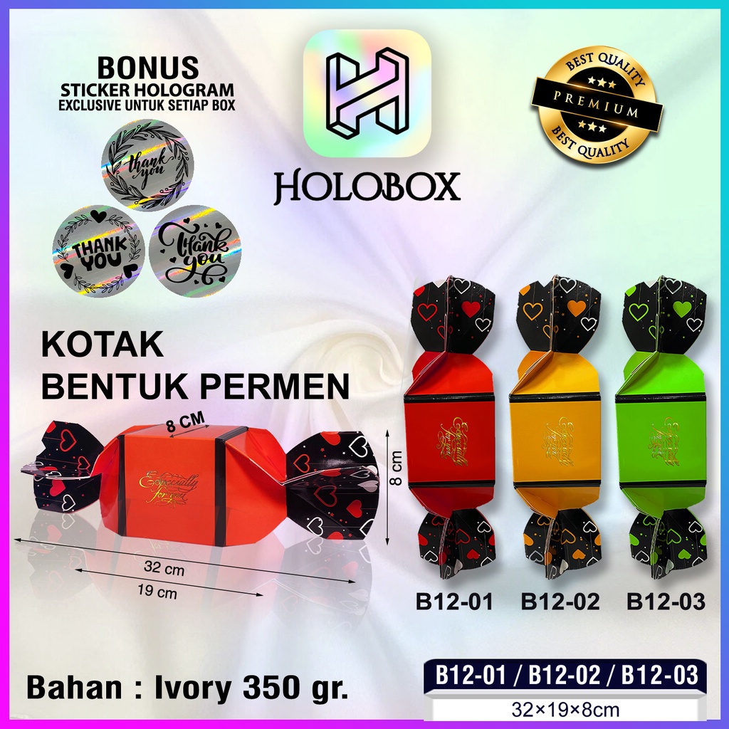 

Gift Box / Kado Natal / Souvenir Merry Christmas / Kotak Hadiah / Aksesoris / B12