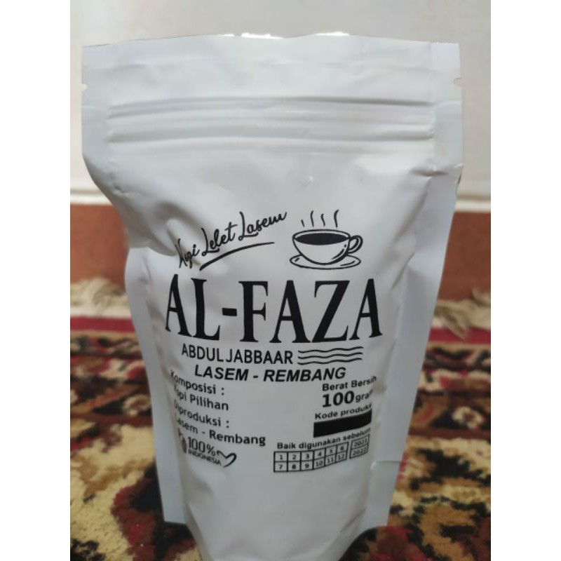 

[READYSTOCK] KOPI LELET LASEM ORI AL-FAZA KEMASAN 100GR