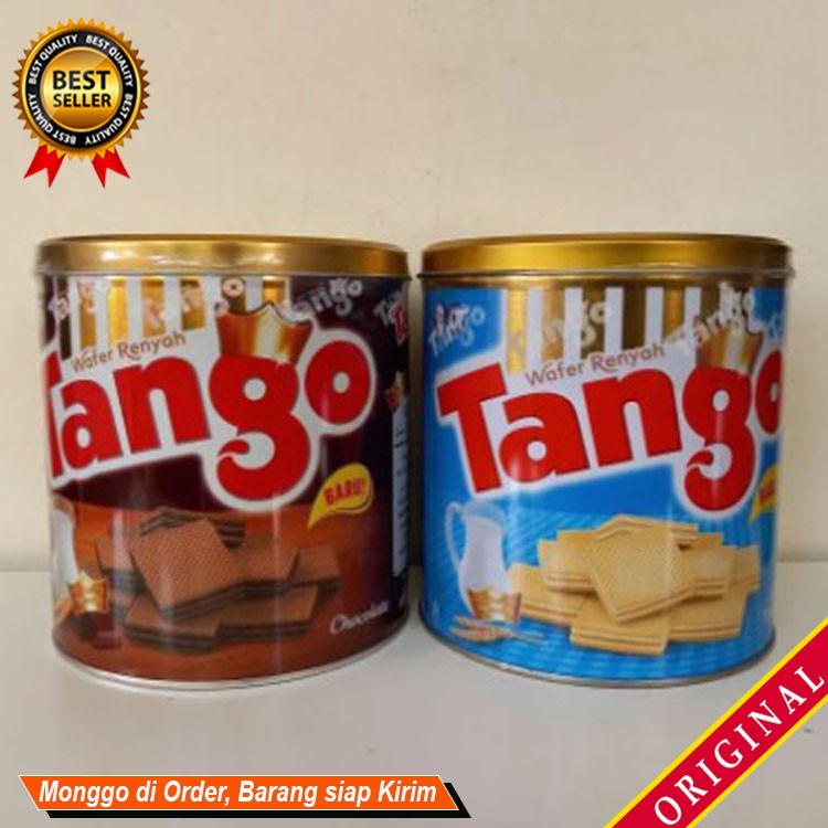 

Jajanan Kue Lebaran camilan keluarga Sajian menyenangkan Wafer Renyah TANGO 300g