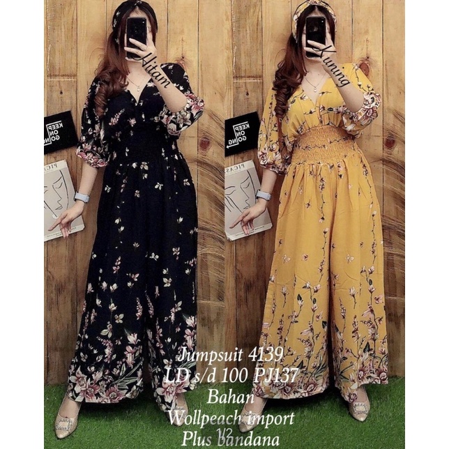 Jumpsuit Amara 413 Free Bando | Jumpsuit Jumbo