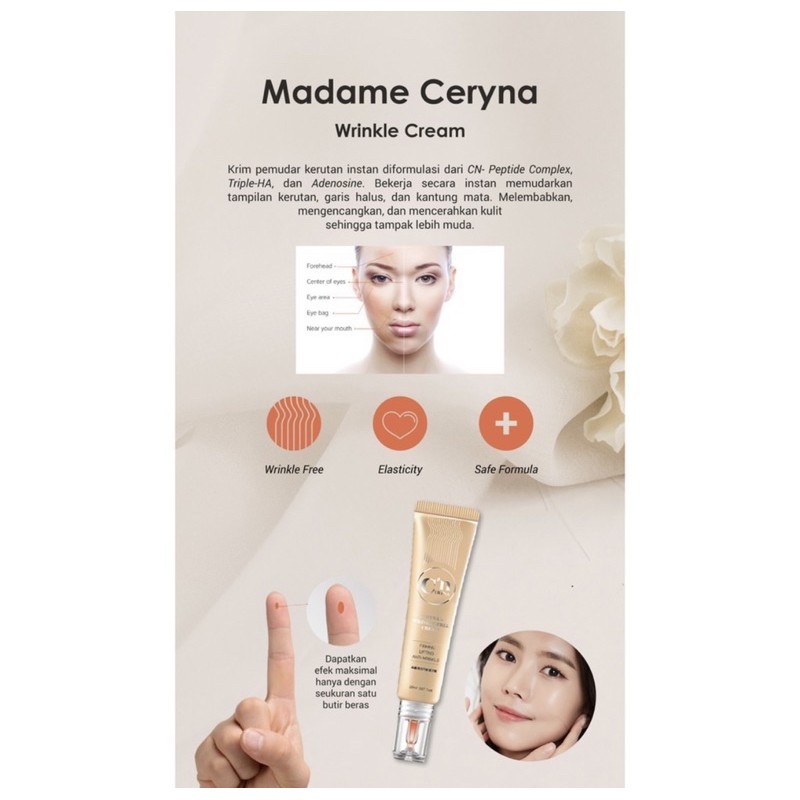 Madame Ceryna (C'n) | Wrinkle Free Cream