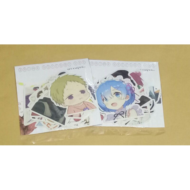 

sticker anime set - 12 pcs