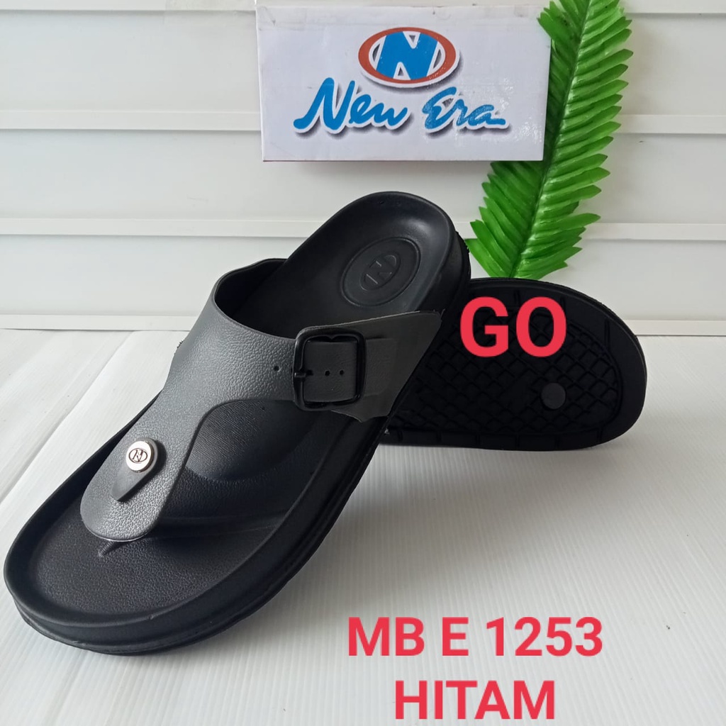 gos NEW ERA MB E1253/MB E71253 &amp; ATT PSJ 4106 Sandal Karet Sintetis Pria 39/43