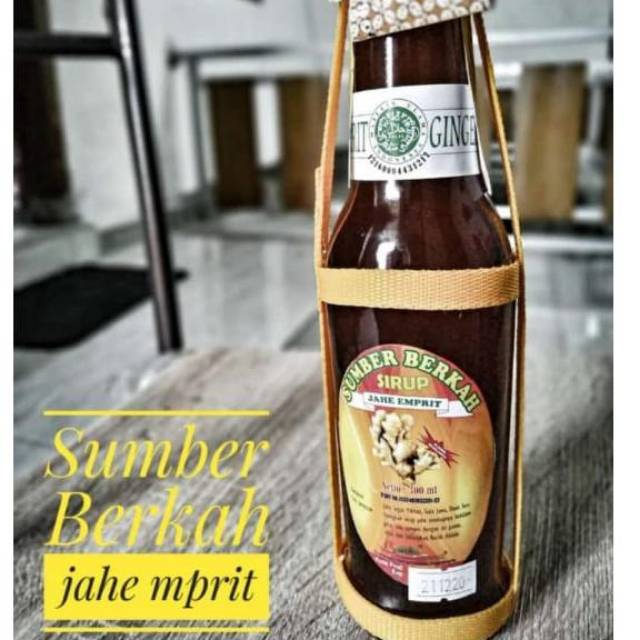 

Sirup jahe merah/ jahe emprit