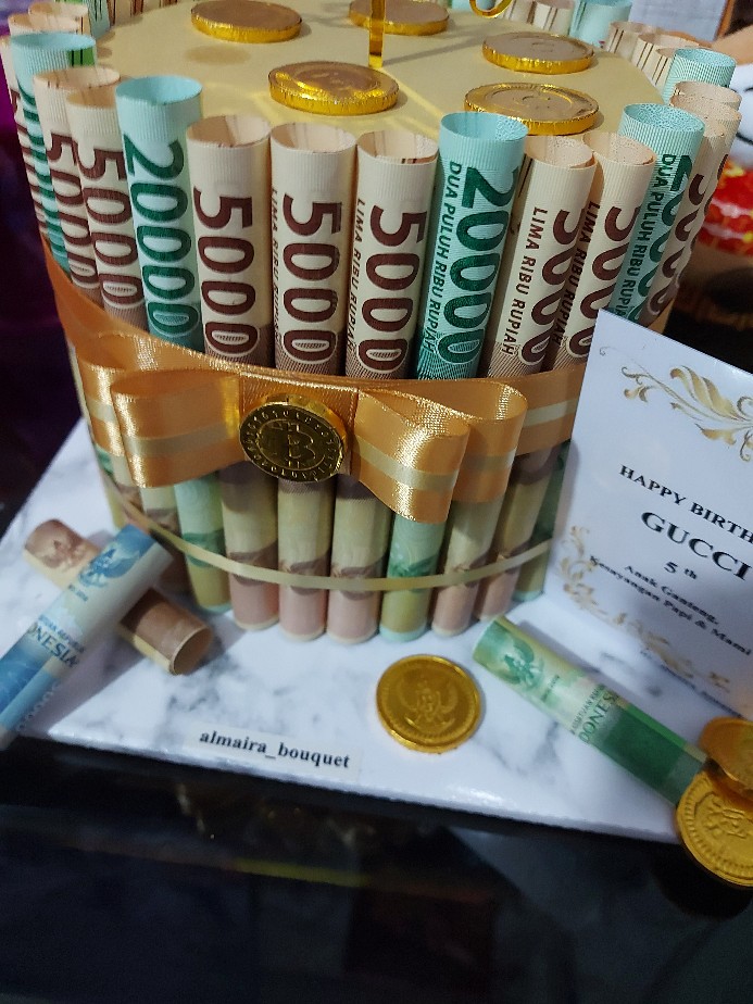 Money Cake Standing Pesanan Ka Dewi