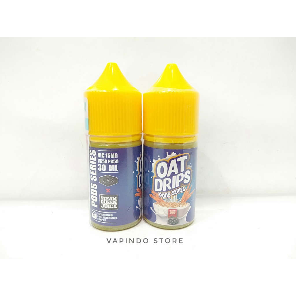 SALT OAT DRIPS V1 30ML NIC 15MG SALTNIC BY STEAMQUEEN E LIQUID VAPE