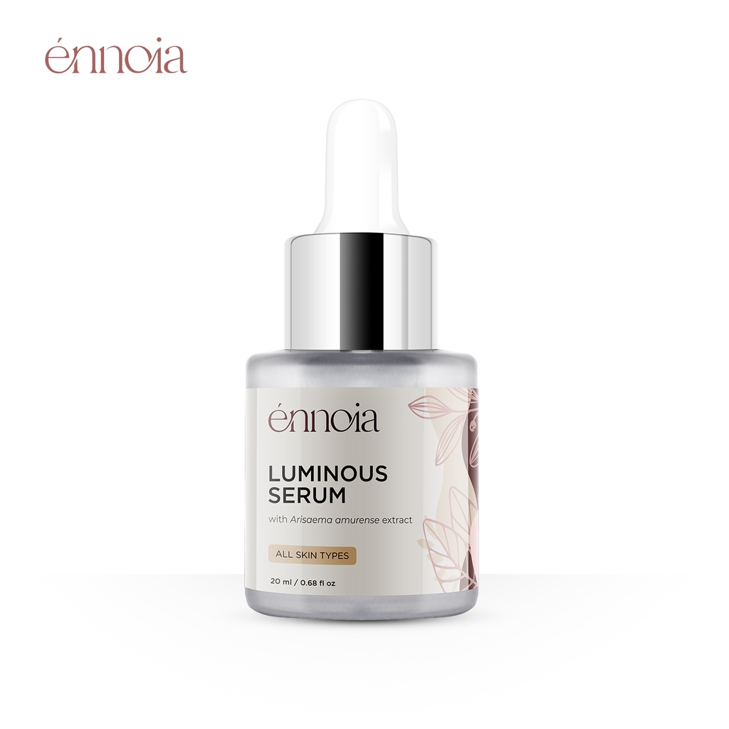 SERUM ENNOIA ORIGINAL LUMINOUS SERIES BPOM skincare routine untuk kulit cerah alami