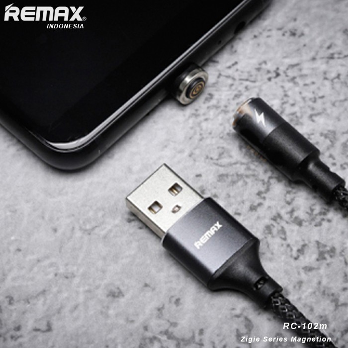 Kabel Data micro usb Remax RC-102m Data Cable Magnetion Connection ORIGINAL REMAX