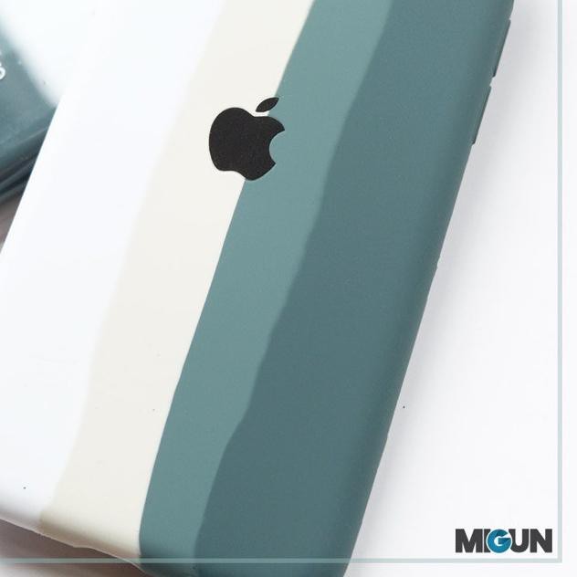 ♙ Original Stripe Midnight Green Case - FULL COVER - Iphone 6 7 8 6+ 7+ 8+ X XR XSMAX 11 PROMAX ♗