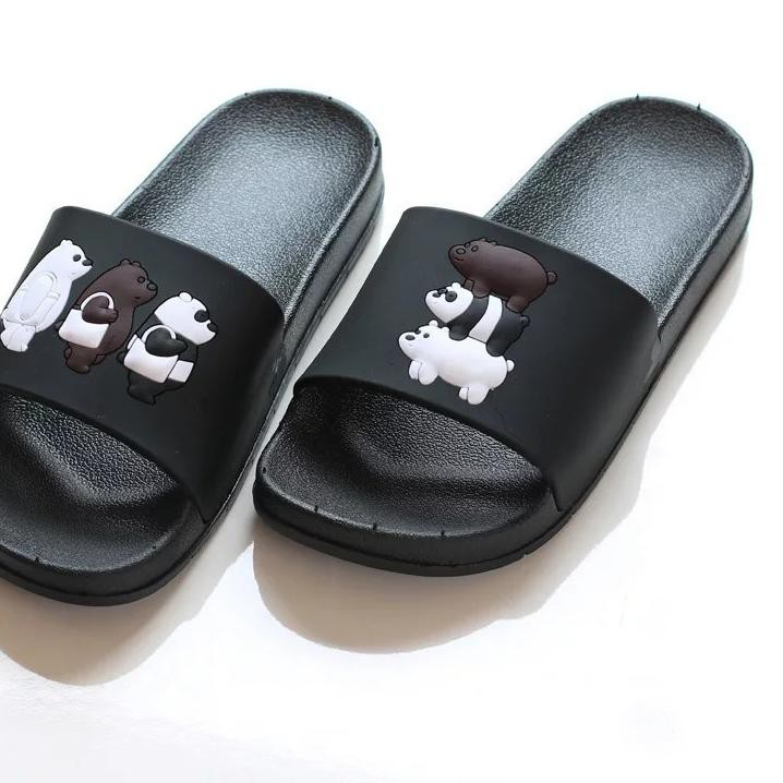 Pasti Asli  Sandal  Selop Karakter WE BARE BEARS Shopee 