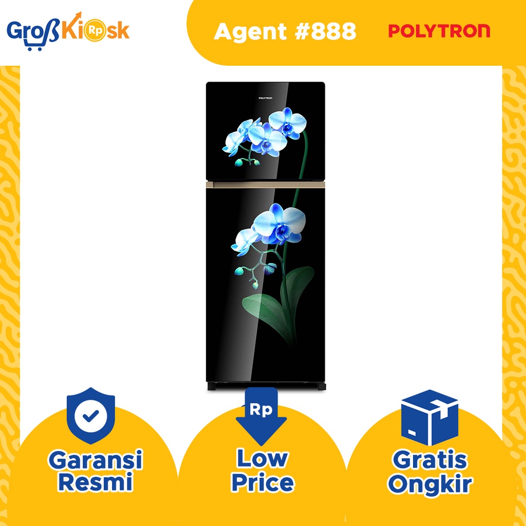KULKAS 2 PINTU POLYTRON PRW 25 MOW/MOB/MTR